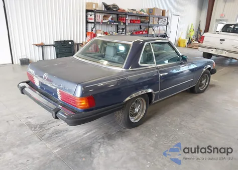 1985 Mercedes-Benz 380 Sl z USA, uszkodzony, nr VIN WDBBA45C2FA021322